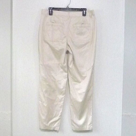 Cafe Marrakesh Lightweight Khaki Pants Size 8 - Picture 2 of 8